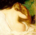 Woman Drying her Hair by Joseph Rodefer de Camp